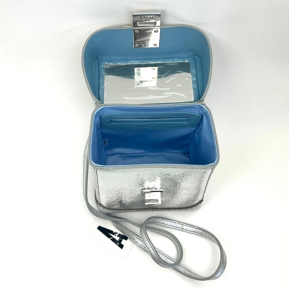 THE VOLON Great Alice Leather Box Bag - Picture 12 of 16
